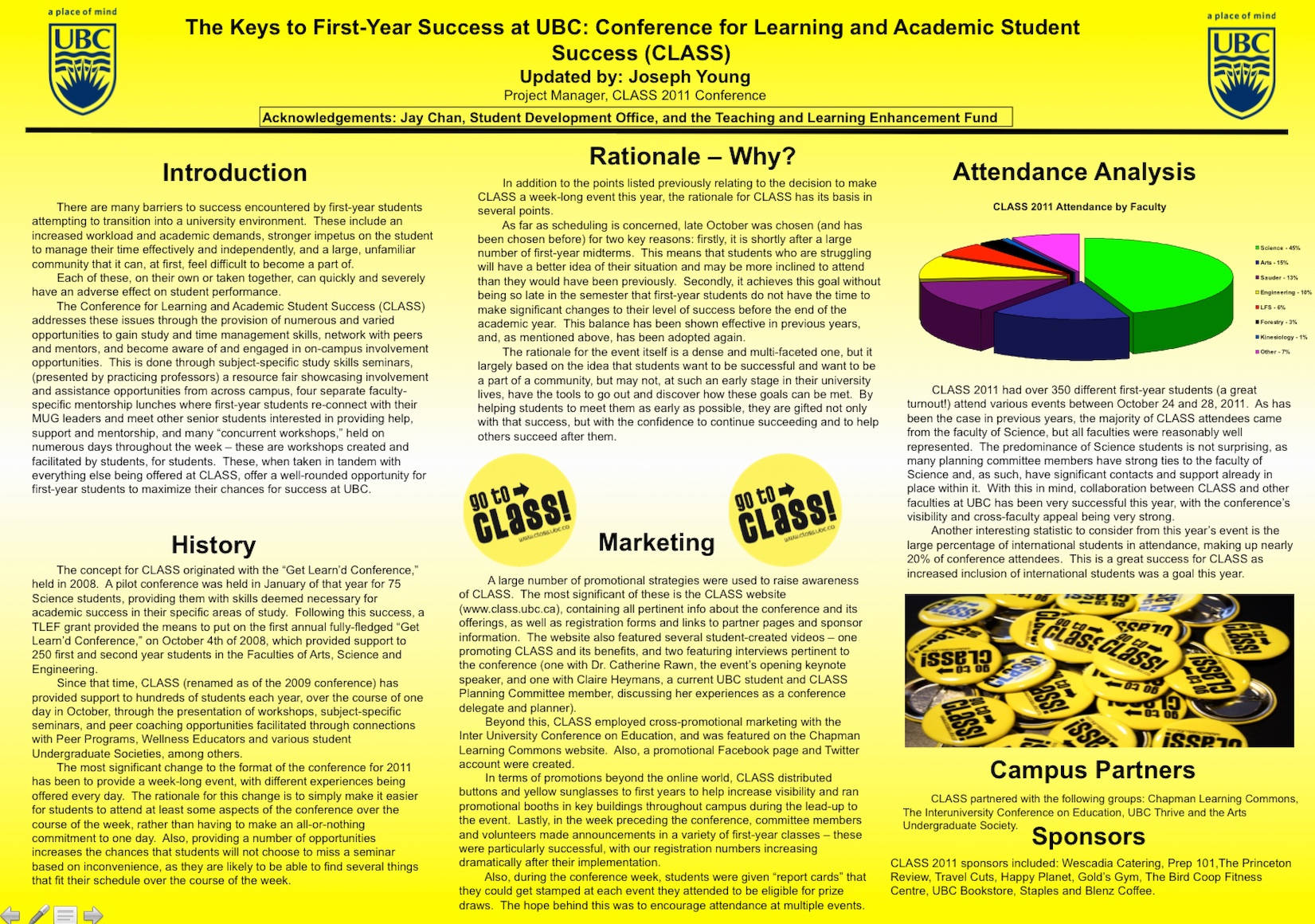 Year 3: Poster